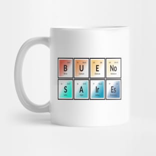 Buenos Aires City | Periodic Table of Elements Mug